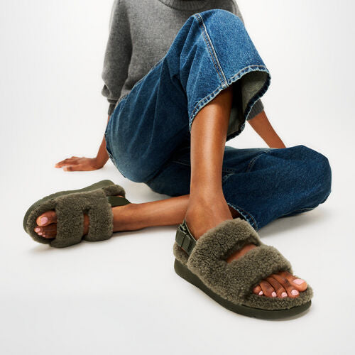 GEN-FF BAR SANDAL SHEARLING