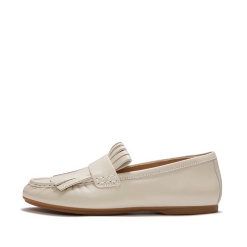 DELICATO SOFT LOAFER LEATHER FRINGE DETAIL