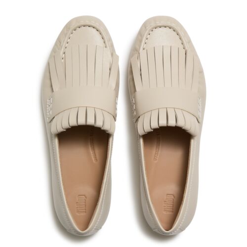 DELICATO SOFT LOAFER LEATHER FRINGE DETAIL