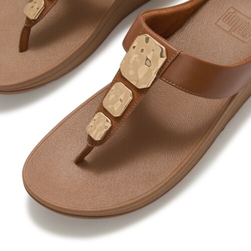 LULU TOE POST TEXTURED METAL