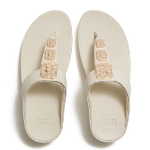 LULU TOE POST TEXTURED METAL