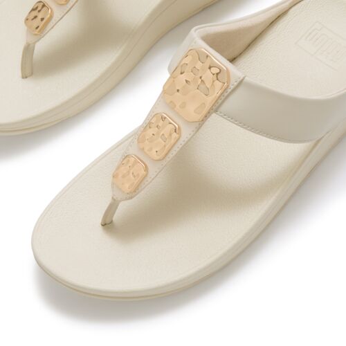 LULU TOE POST TEXTURED METAL