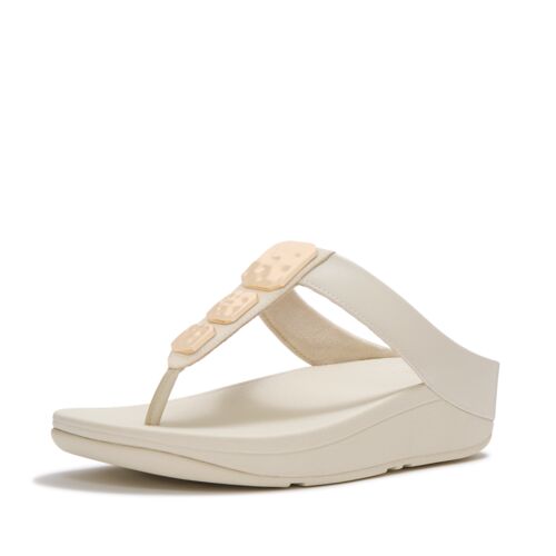 LULU TOE POST TEXTURED METAL