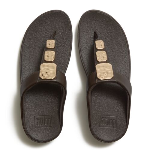 LULU TOE POST TEXTURED METAL