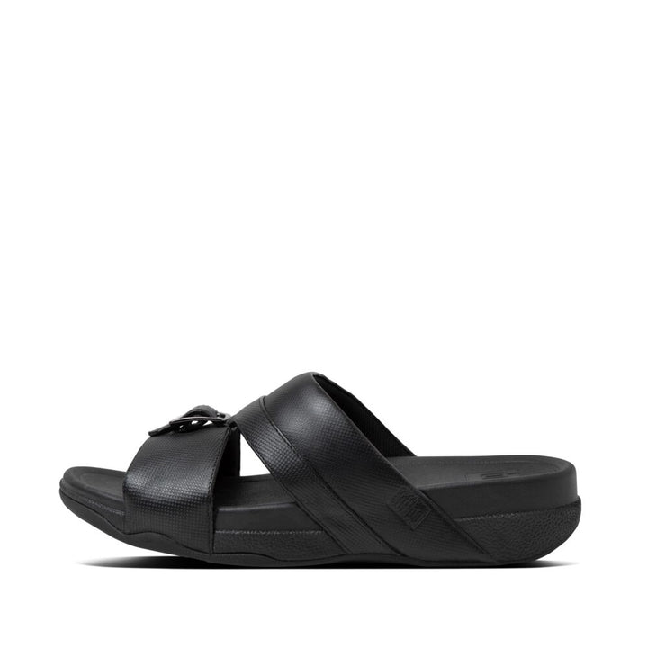 CAMERON SLIDE OSTRICH EMBOSSED