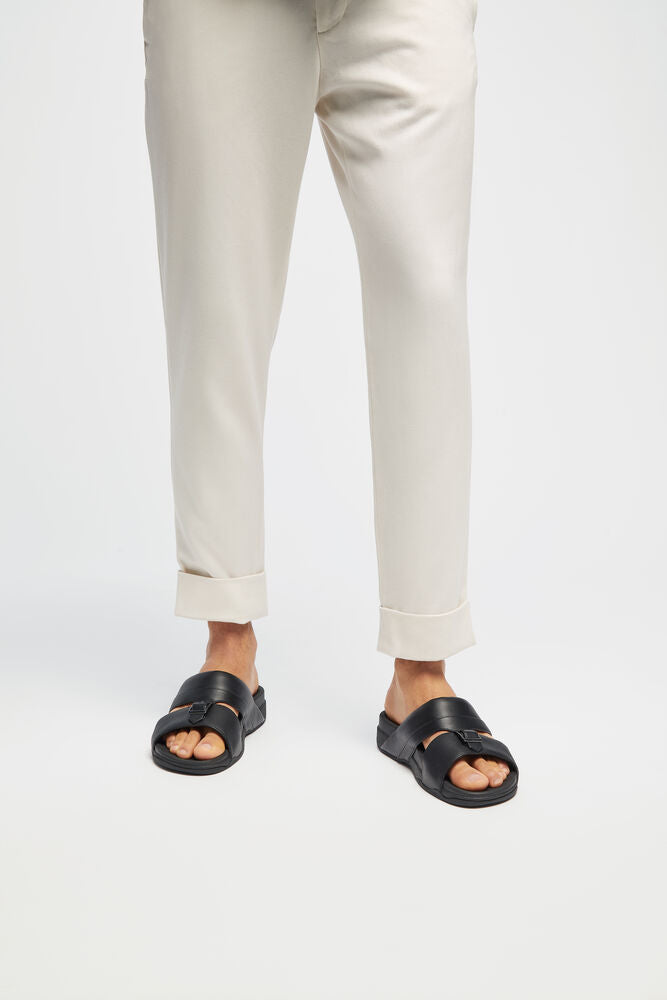 CAMERON SLIDE OSTRICH EMBOSSED