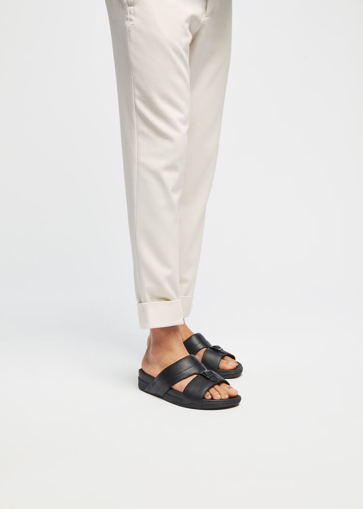 CAMERON SLIDE OSTRICH EMBOSSED