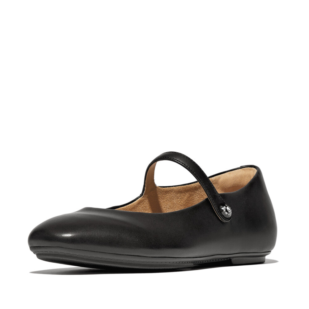 FitFlop FitFlop Delicato Crystal-Cluster Soft M/Leather Mary Janes Loafers & Laceups