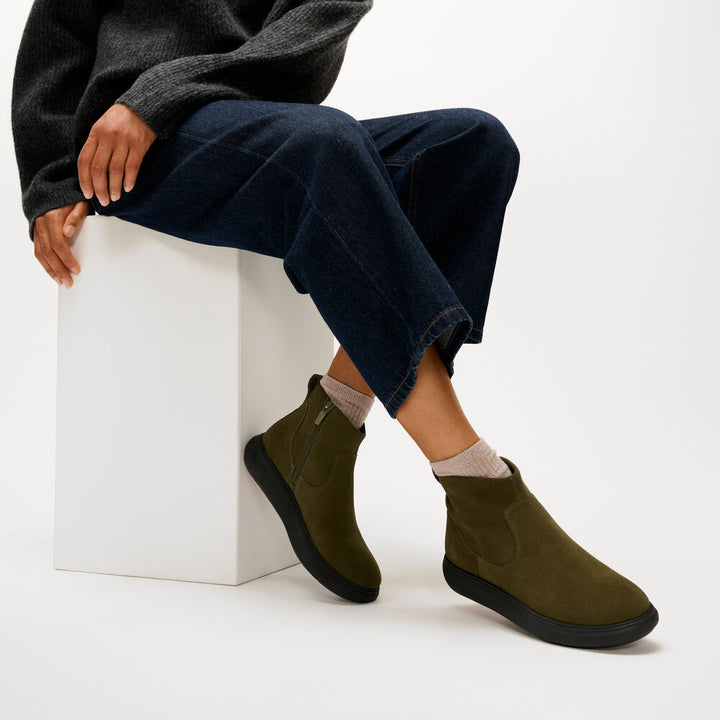 IQ-COMFF BOOTIE SUEDE