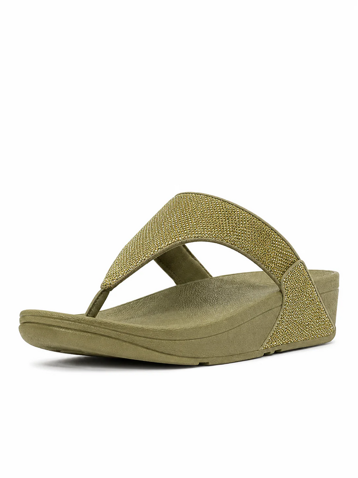 FitFlop FitFlop LULU Shimmerglitz Toe-Post Sandal Sandal