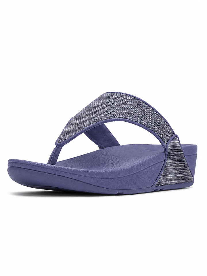 FitFlop FitFlop LULU Shimmerglitz Toe-Post Sandal Sandal