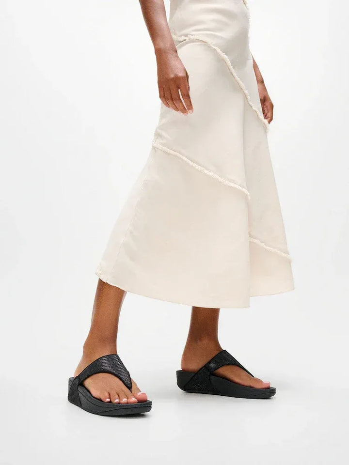 FitFlop FitFlop LULU Shimmerglitz Toe-Post Sandal Sandal