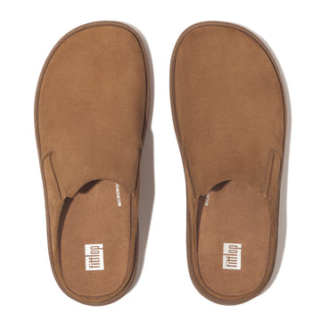 FitFlop Gen-FF Elasticated Suede Mules Desert Tan