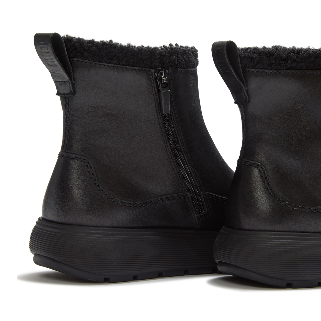 IQ-COMFF RELAXED WARM BOOTIE LEATHER