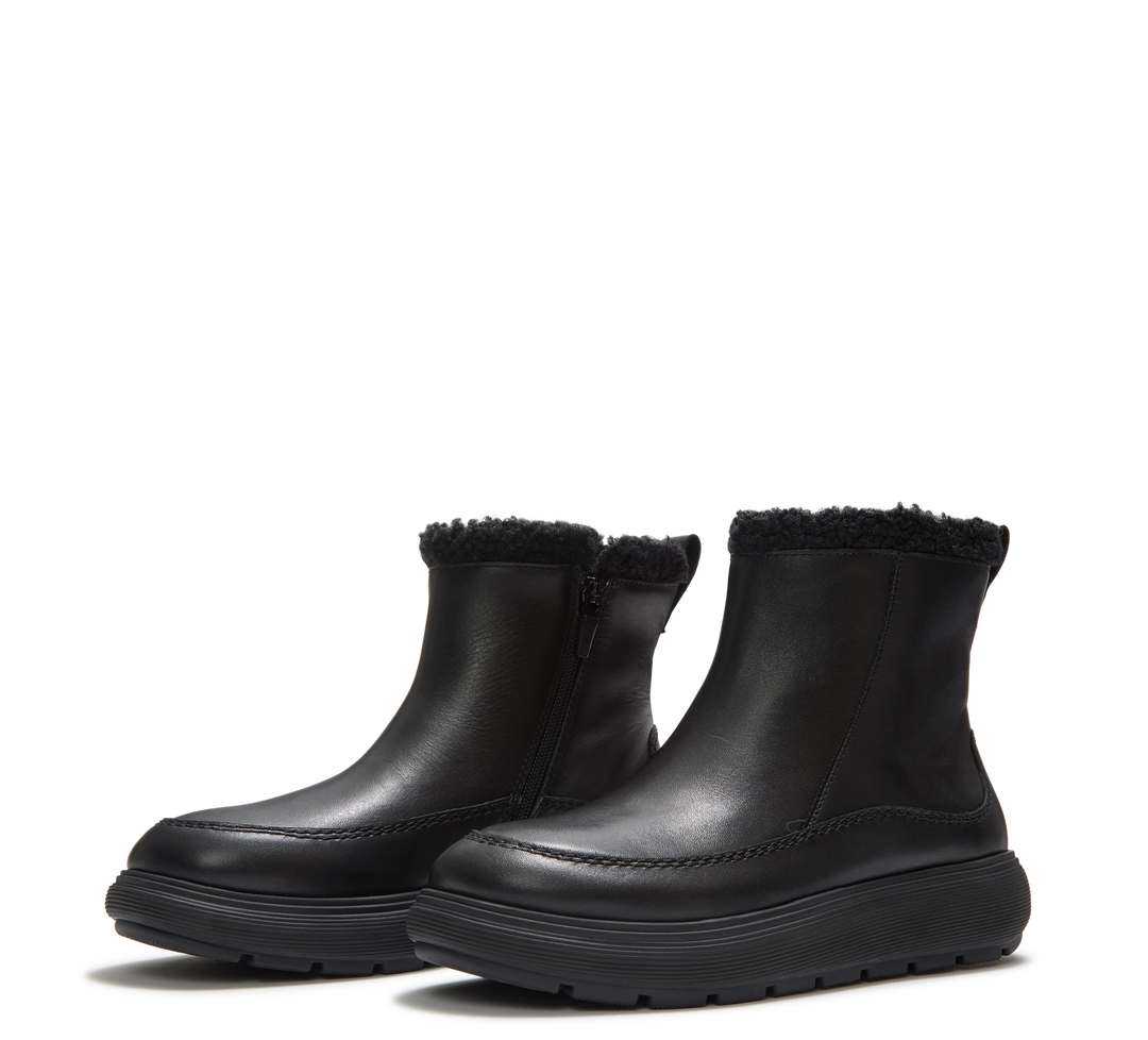 IQ-COMFF RELAXED WARM BOOTIE LEATHER