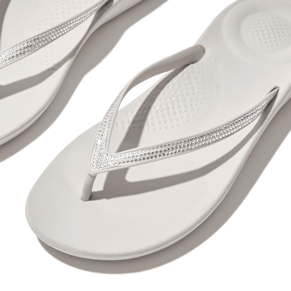 FitFlop iQushion Glitter Arctic Grey/Silver