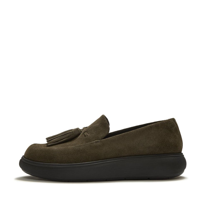IQ-COMFF-LOAFER SUEDE TASSELS