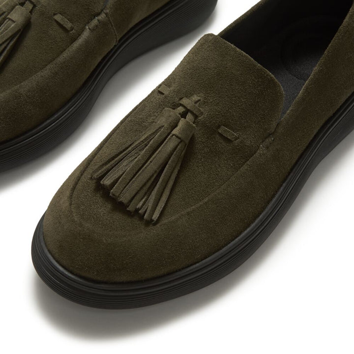 IQ-COMFF-LOAFER SUEDE TASSELS