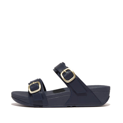 Lulu Adjustable Leather Slide