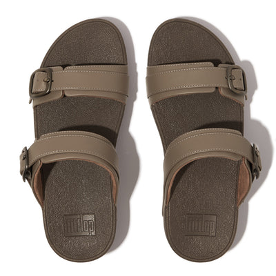 Lulu Adjustable Leather Slide