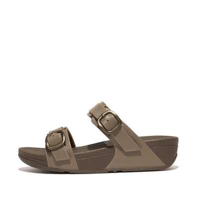 Lulu Adjustable Leather Slide