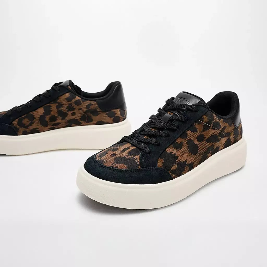 FitFlop FitFlop RTG Leopard Suede Sneakers Sneaker