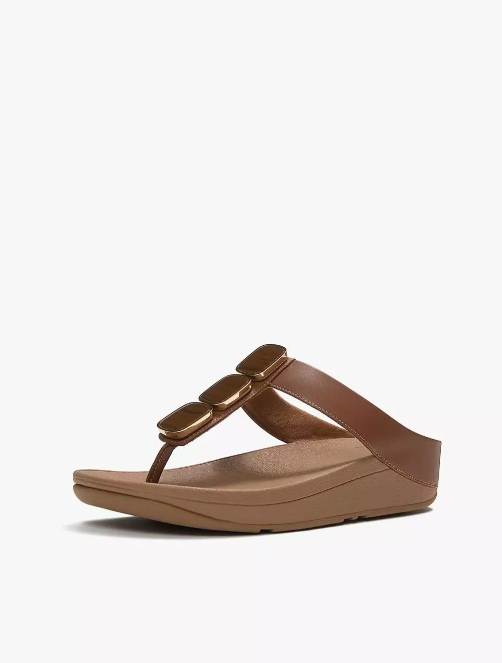 FitFlop FitFlop LULU Glossy Button Toe-Post Sandals Sandal