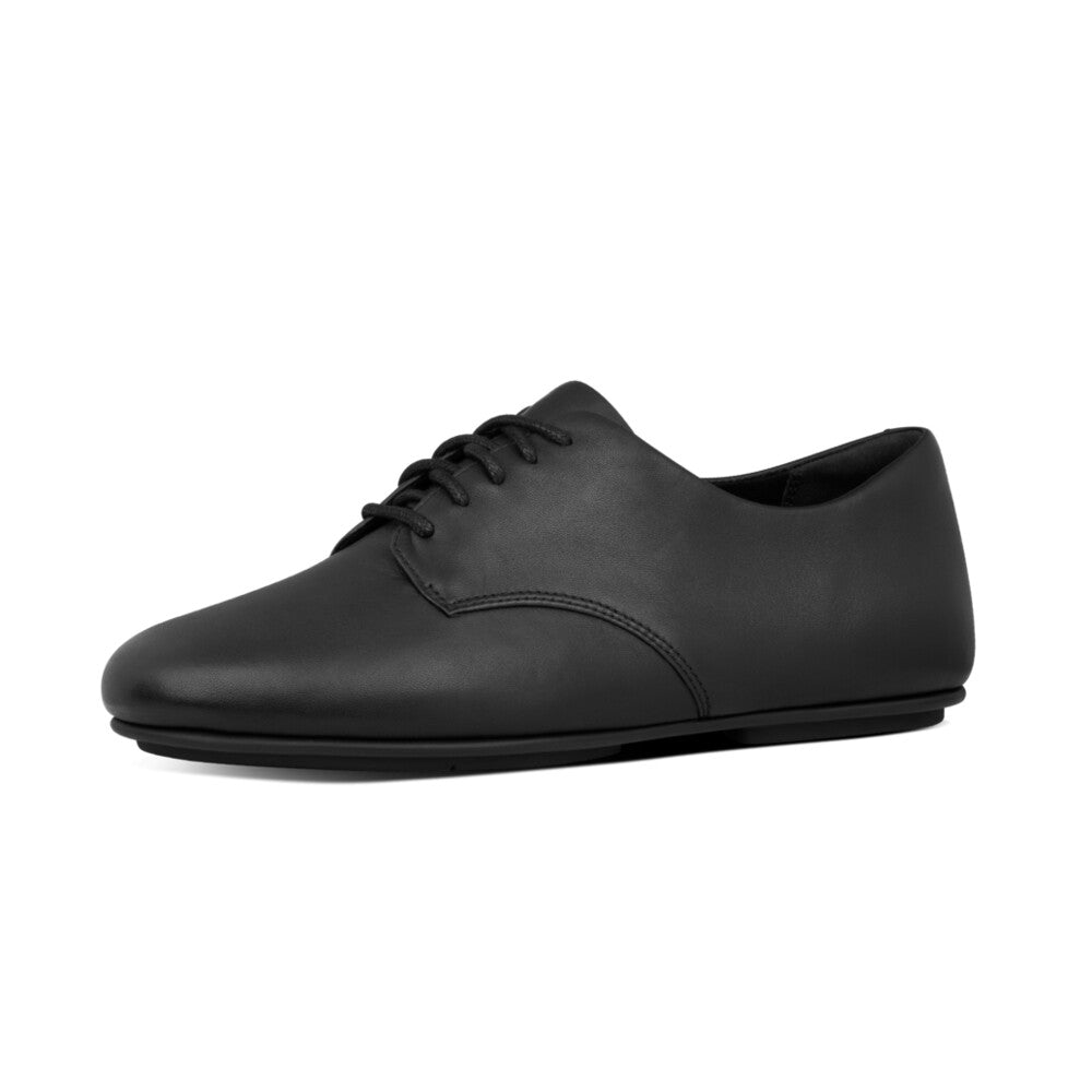 Adeola Leather Lace-Up Derby