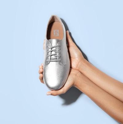 Adeola Leather Lace-Up Derby