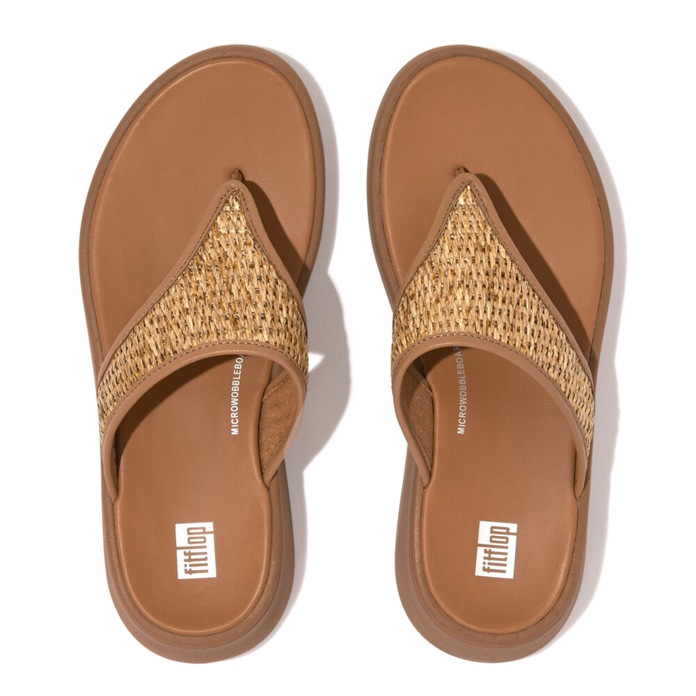F-Mode Woven latte Tan/Ivory
