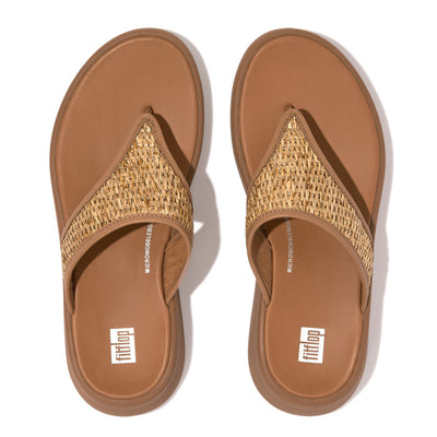 F-Mode Woven latte Tan/Ivory