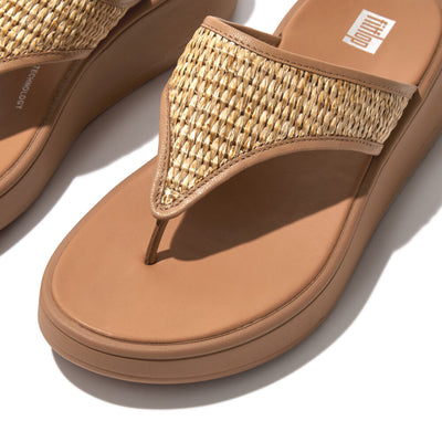 F-Mode Woven latte Tan/Ivory