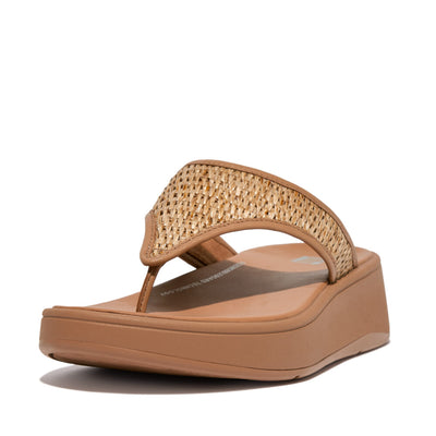 F-Mode Woven latte Tan/Ivory