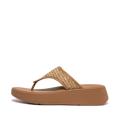 F-Mode Woven latte Tan/Ivory