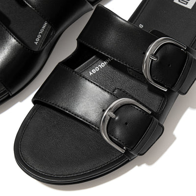 Gracie Two-Bar Buckle Slides