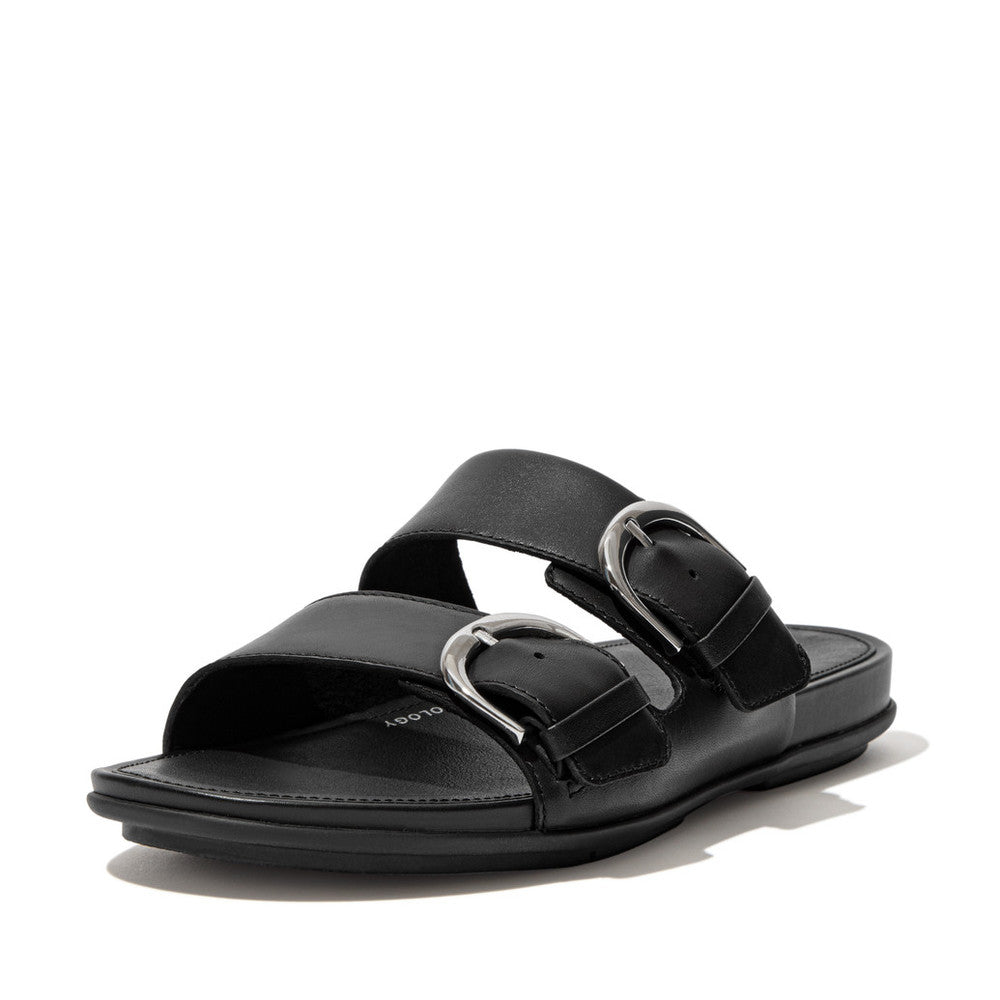 Gracie Two-Bar Buckle Slides