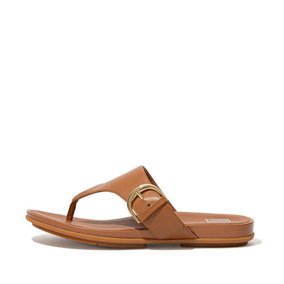 Gracie Buckle Toe-Post Sandal