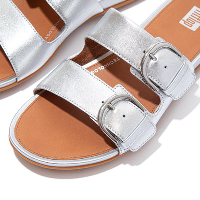 Gracie Two-Bar Buckle Slides