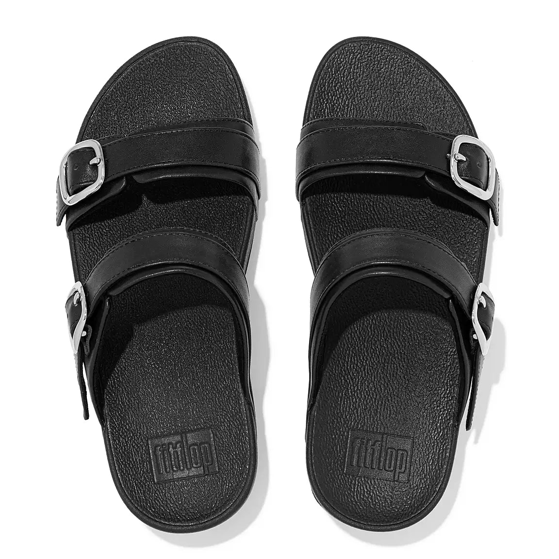Lulu Adjustable Leather Slide