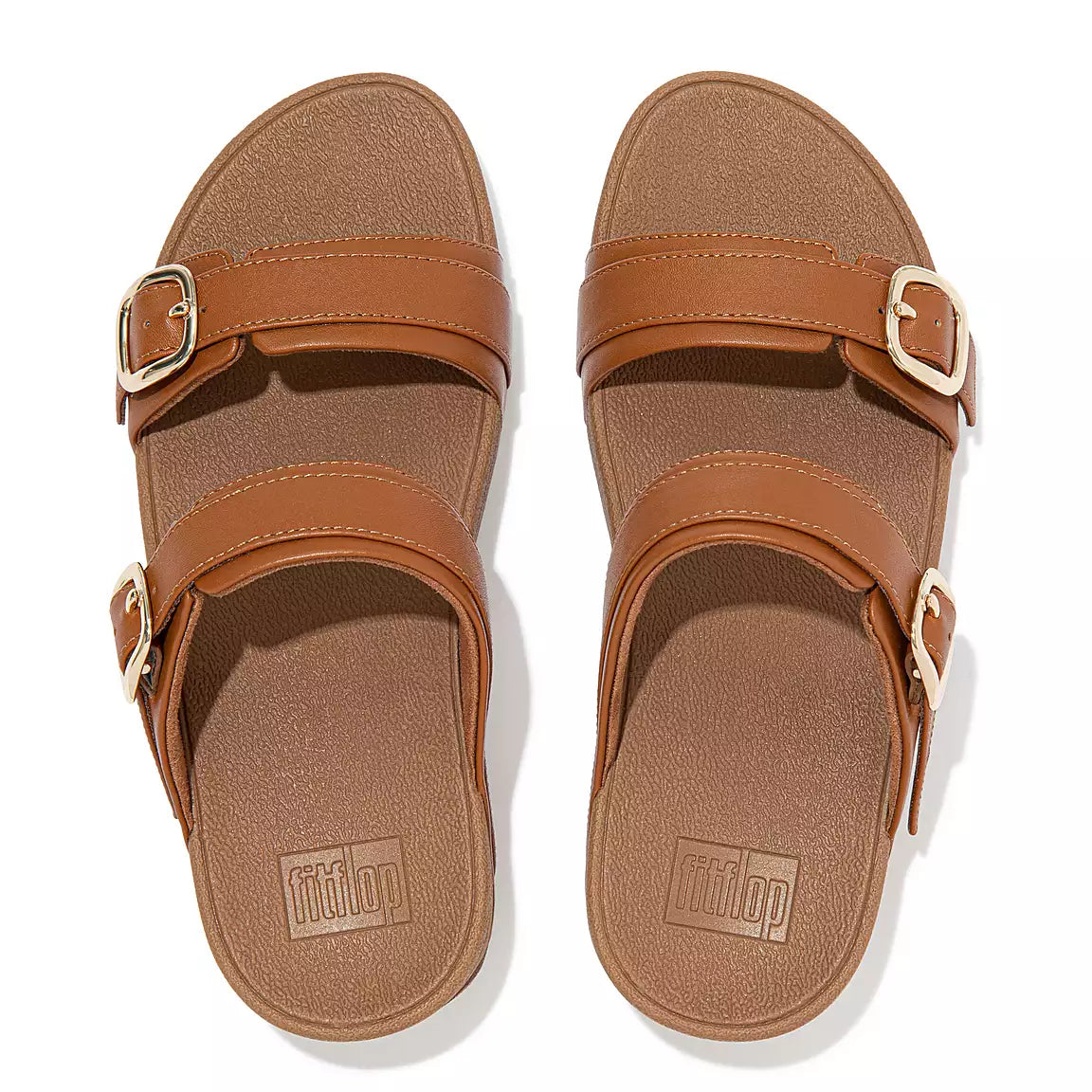 Lulu Adjustable Leather Slide