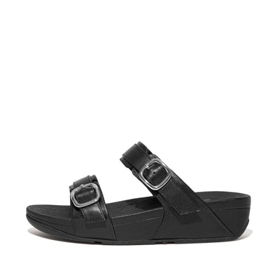 Lulu Adjustable Leather Slide