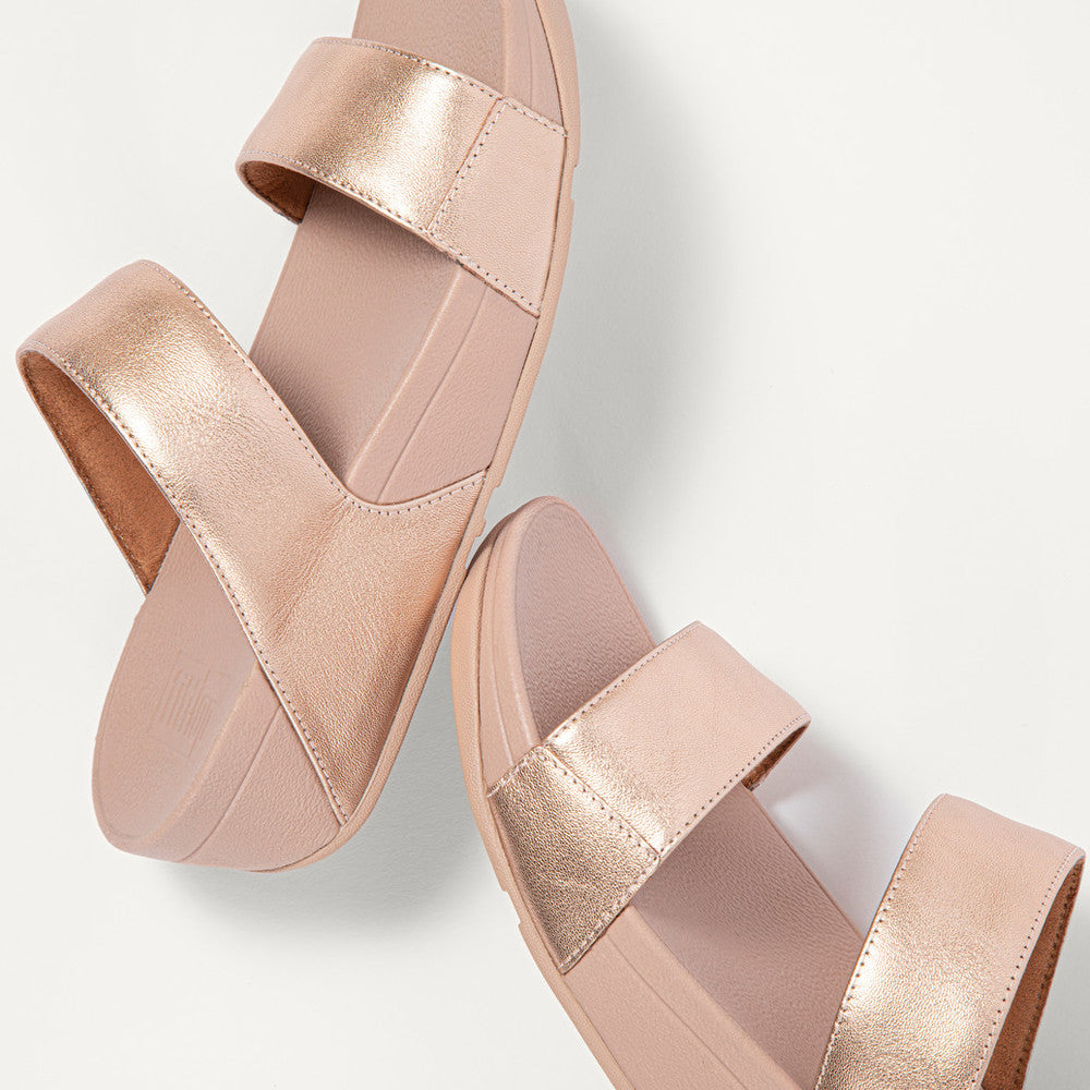 Lulu Leather Slide