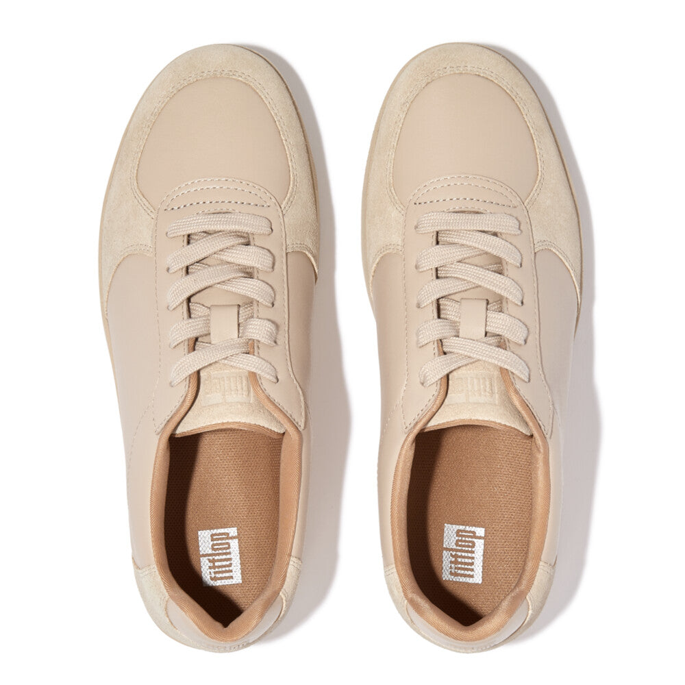Rally Leather Suede Panel Sneakers