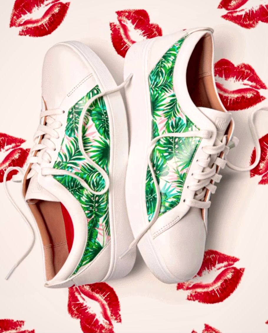 Rally Jungle Print Trainers
