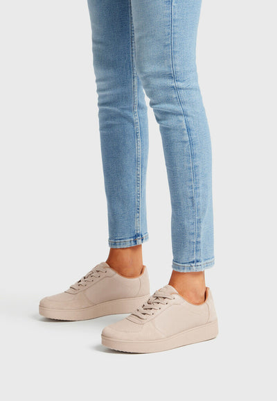 Rally Leather Suede Panel Sneakers