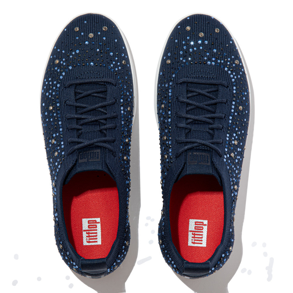 Rally Ombre Crystal Knit Trainers