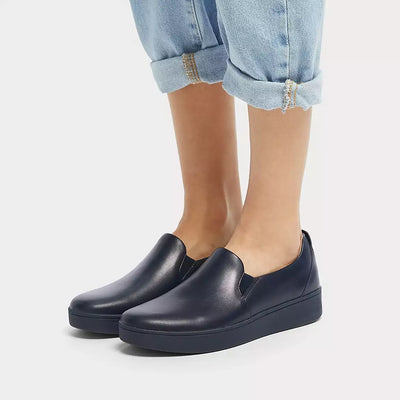 Rally Leather Slip-On Skate