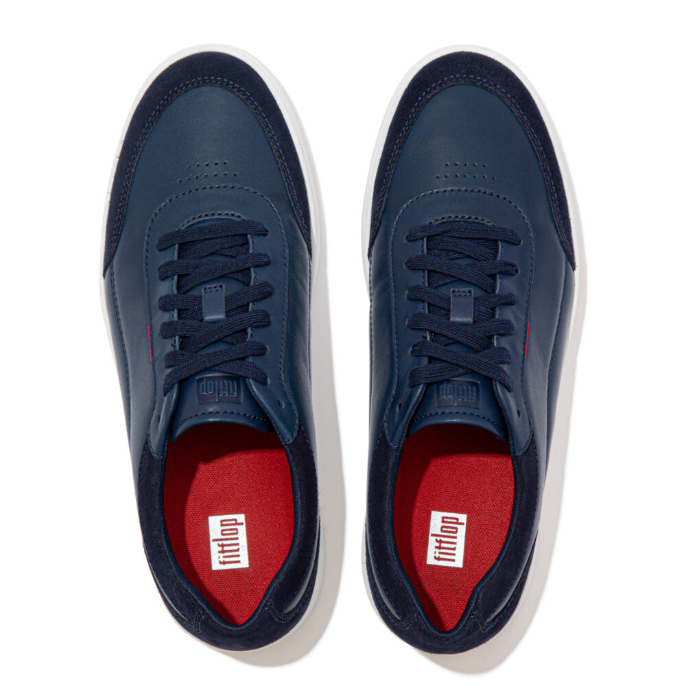 Mens Rally X Leather Trainers