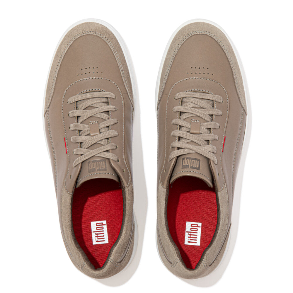 Mens Rally X Leather Trainers